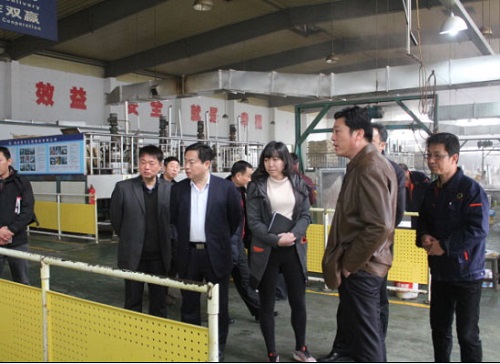 扬州市知名企业家探访尼尔企业文化