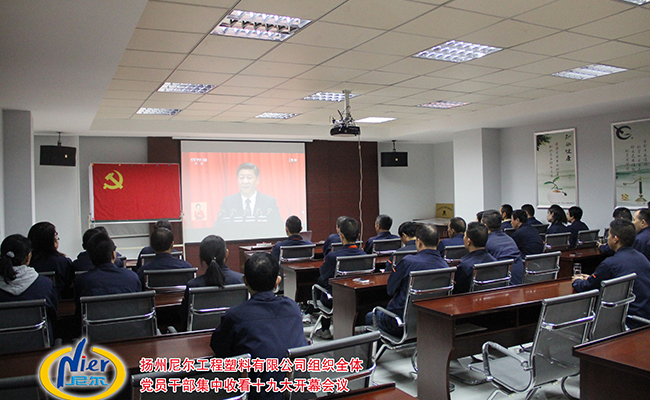 公司组织收看十九大开幕会 公司组织收看十九大开幕会